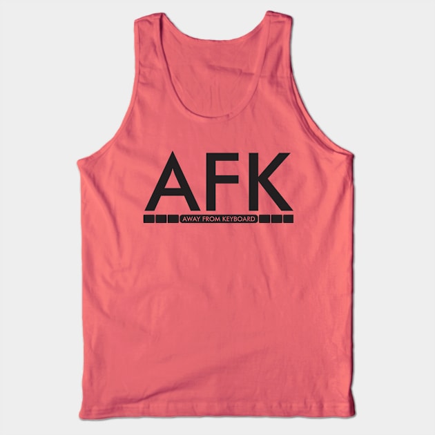 AFK Tank Top by nektarinchen